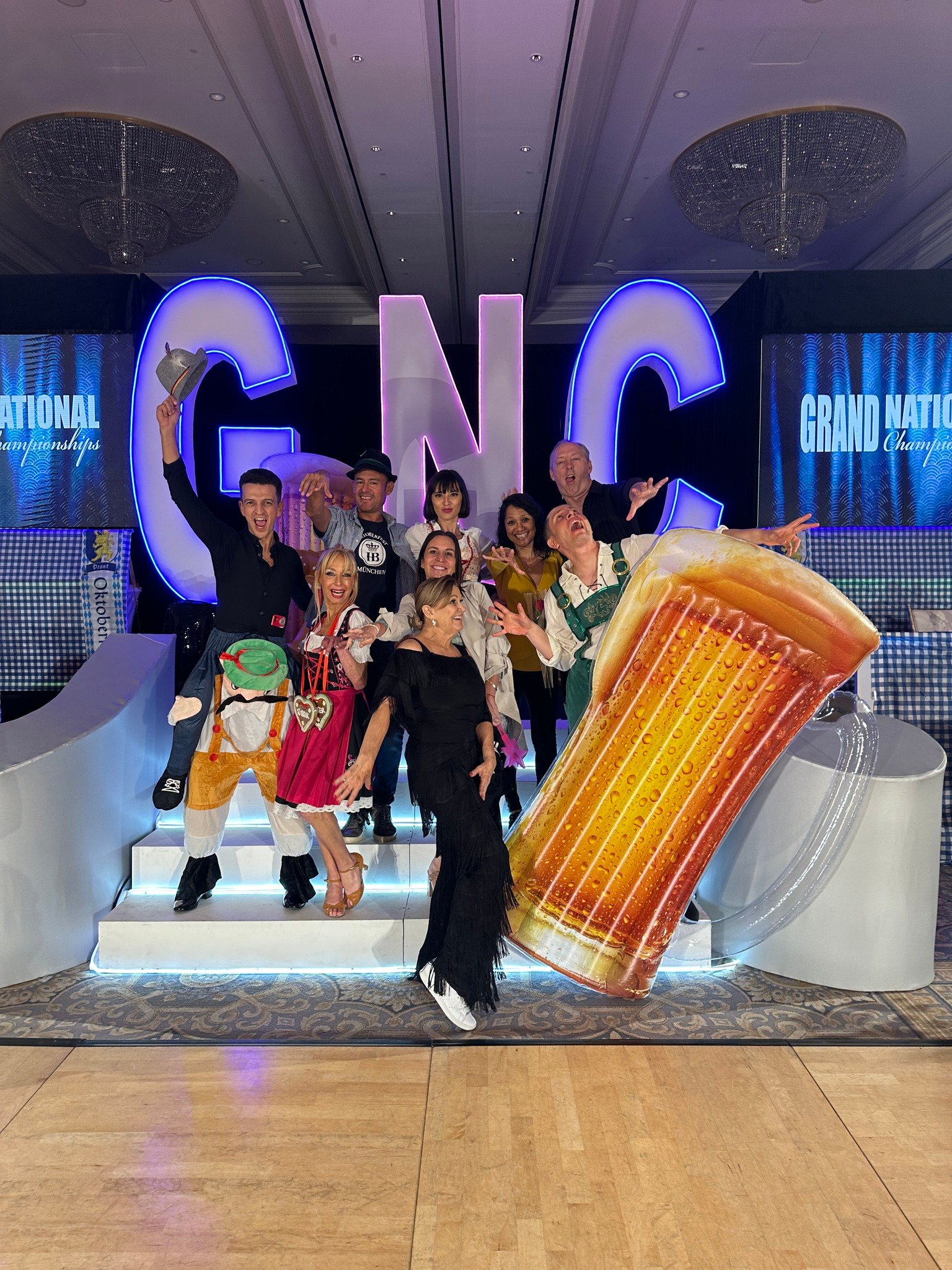 Octoberfest-themed costumes