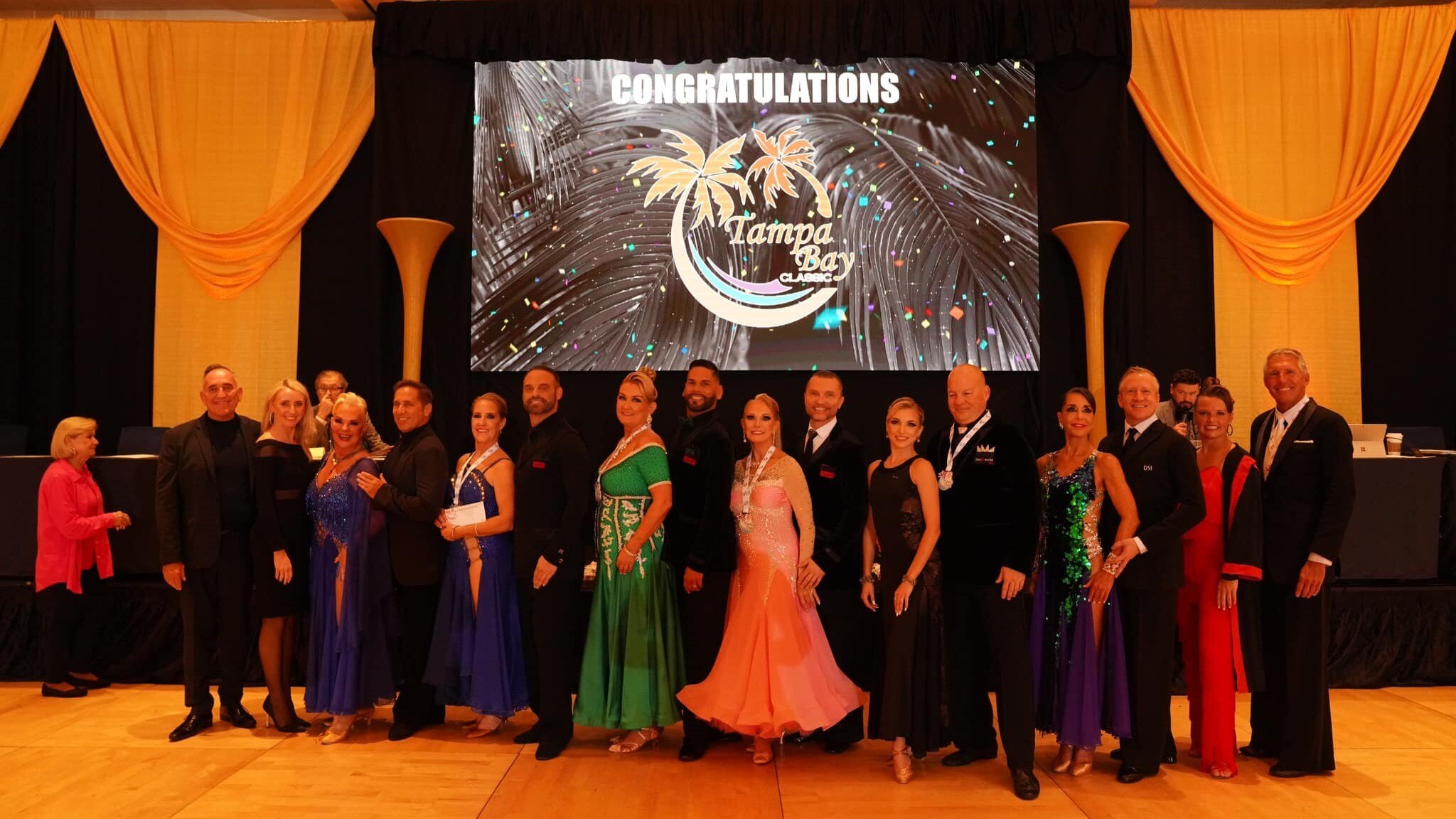 Dancers on stage