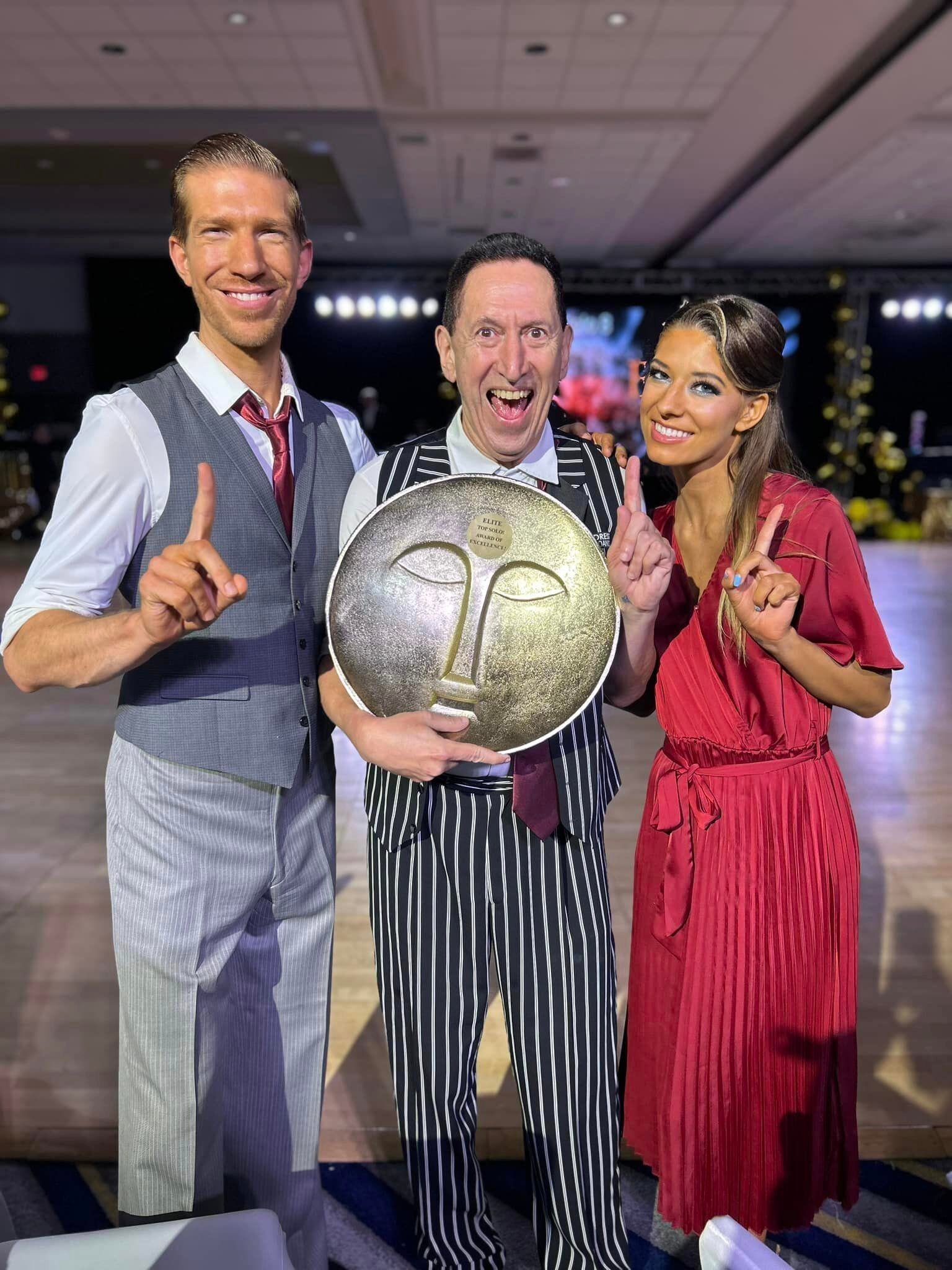 3 attendees of Elite Dancesport