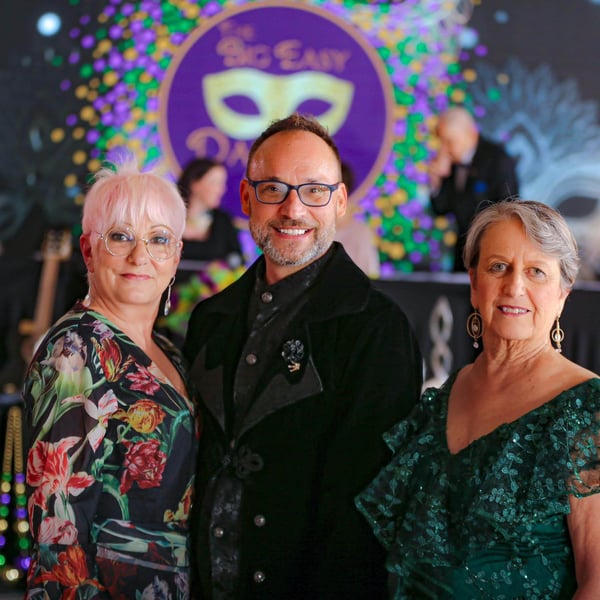 Donna Hamza, Jan Blakeslee, and Jean-Paul Gronek