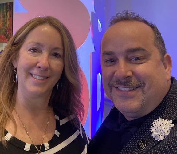 Organizers Tommy and Pam Ditommaso