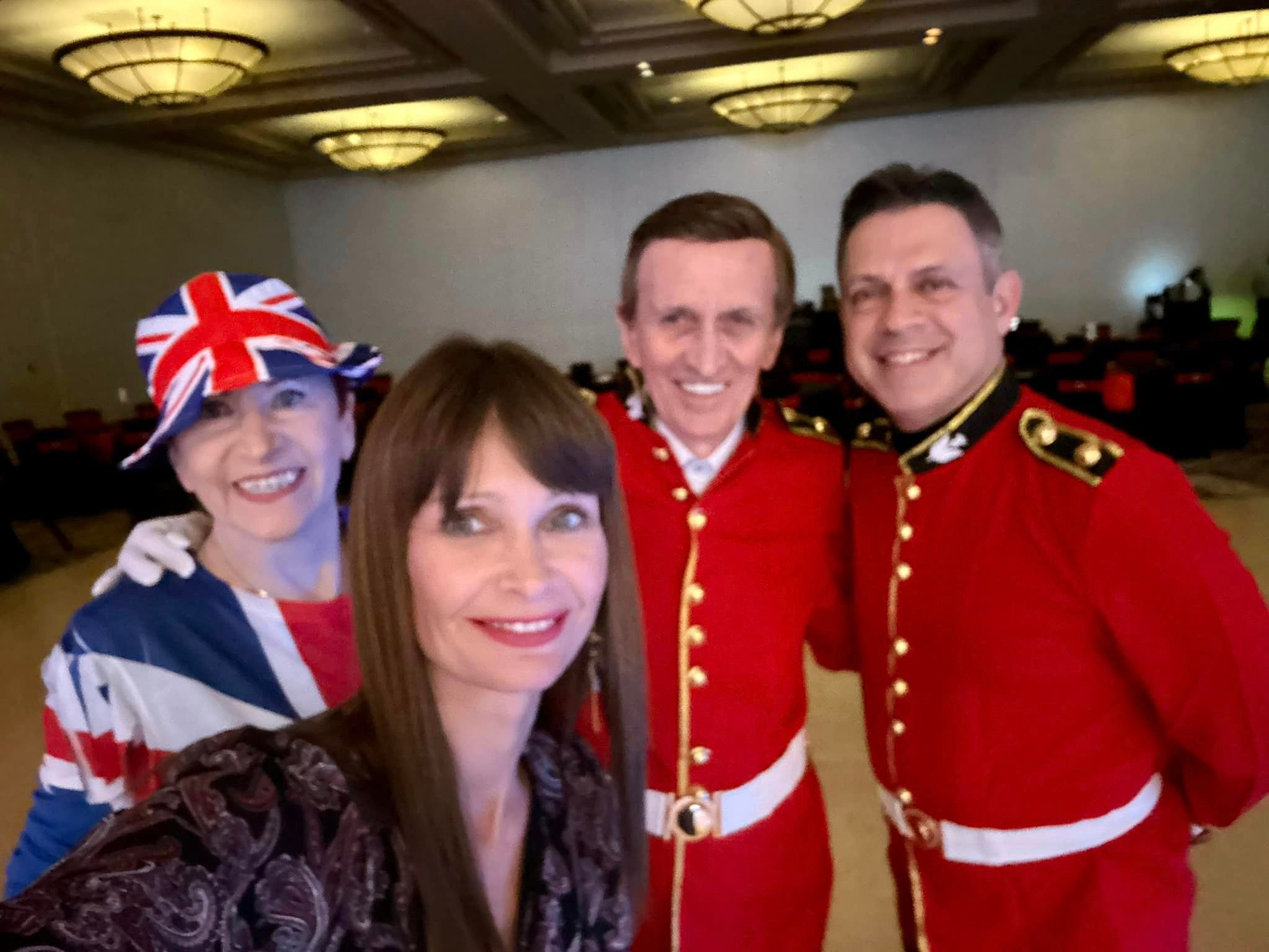 British-themed costume